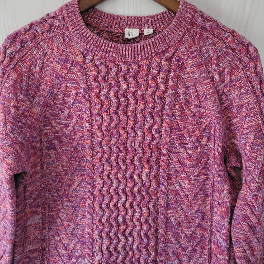 Gap Cable Knit Pullover Chunky Sweater, Women’s M… - image 4
